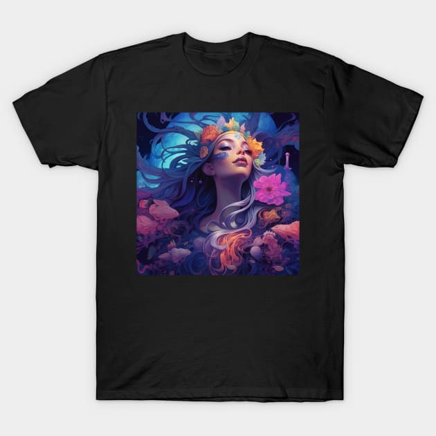 Enigmatic Reverie T-Shirt by Yurii